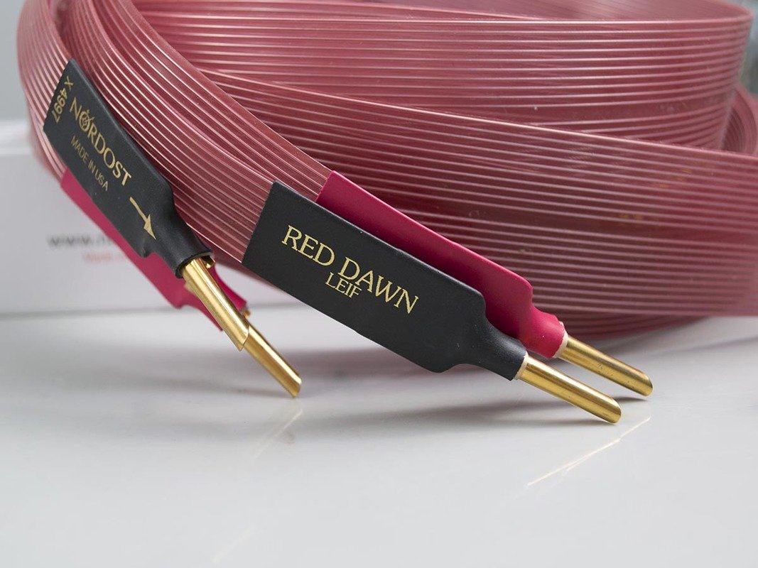 Dây loa Nordost Red Dawn cam kết chính hãng